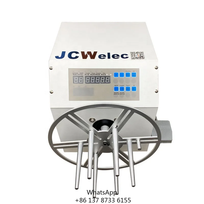 JCW-WB03W Usb Power Cord Cable Braided Automatically High Quality Full Automatic Aluminum Wire Winding Machine
JCW-WB03W Usb Power Cord Cable Braided Automatically High Quality Full Automatic Aluminum Wire Winding Machine