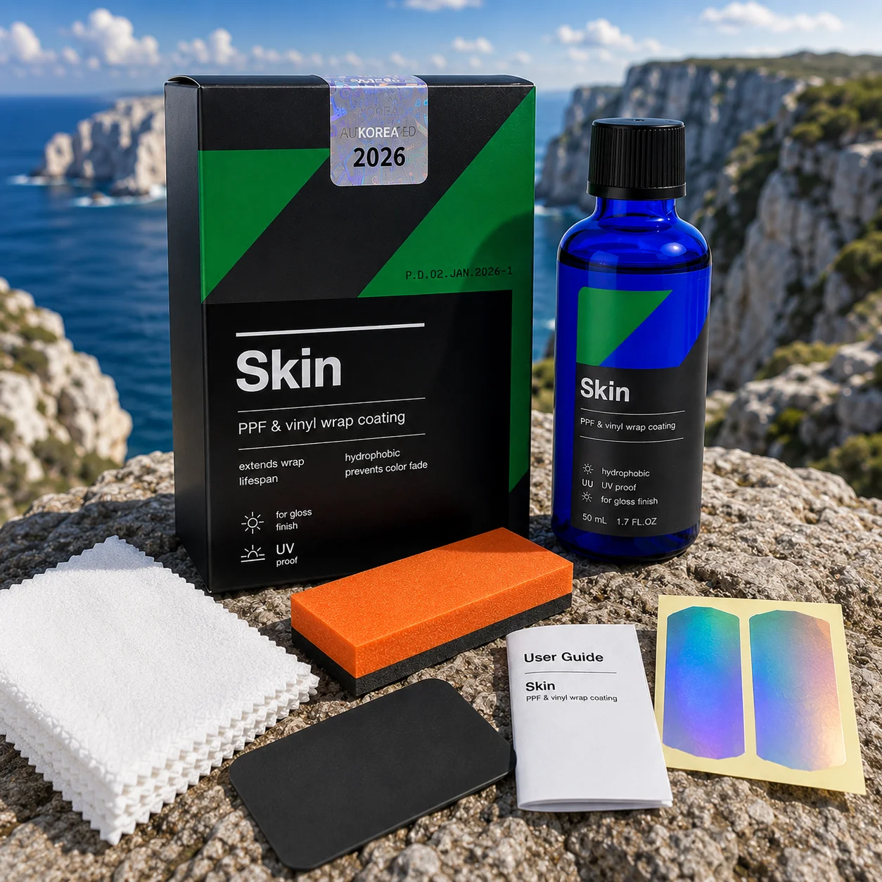 CQUARTZ Skin 50Ml PPF & Vinyl Nano-Coat - UV Protection for Wrapped Vehicles with Vinyl Film,UVA & UVB Resistant
CQUARTZ Skin 50Ml PPF & Vinyl Nano-Coat - UV Protection for Wrapped Vehicles with Vinyl Film,UVA & UVB Resistant