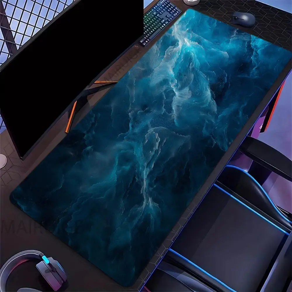 Blue Aesthetics Mouse Pad Super Large Non-Slip Rubber Desk Mat with Stitched Edge Durable Washable Keyboard Pads for Office Home
Blue Aesthetics Mouse Pad Super Large Non-Slip Rubber Desk Mat with Stitched Edge Durable Washable Keyboard Pads for Office Home