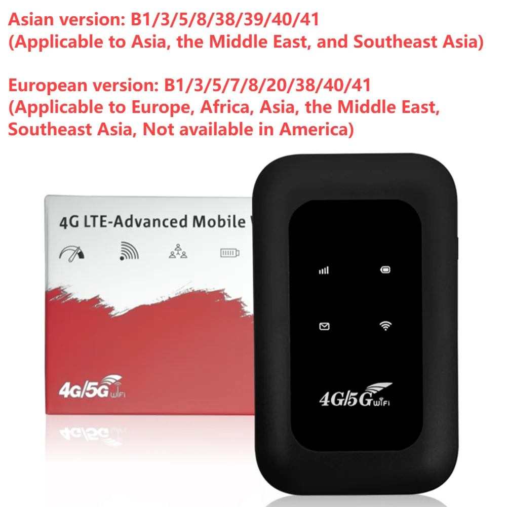 Портативный Wi-Fi-модем 4G LTE со слотом для SIM-карты Беспроводная точка доступа для путешествий Высокоскоростная мобильная точка доступа Wi-Fi 4G LTE с кабелем для передачи данных
Портативный Wi-Fi-модем 4G LTE со слотом для SIM-карты Беспроводная точка доступа для путешествий Высокоскоростная мобильная точка доступа Wi-Fi 4G LTE с кабелем для передачи данных