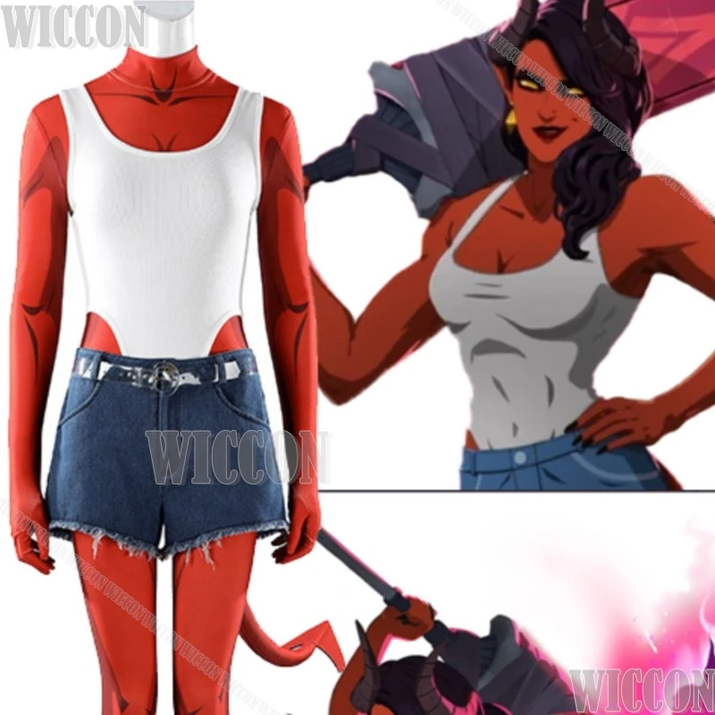 Devil Malevola Gibb Cosplay Costume Demon Game Dispatched Women Roleplay Halloween Uniforms Full set Clothing Navidad Carnaval
Devil Malevola Gibb Cosplay Costume Demon Game Dispatched Women Roleplay Halloween Uniforms Full set Clothing Navidad Carnaval