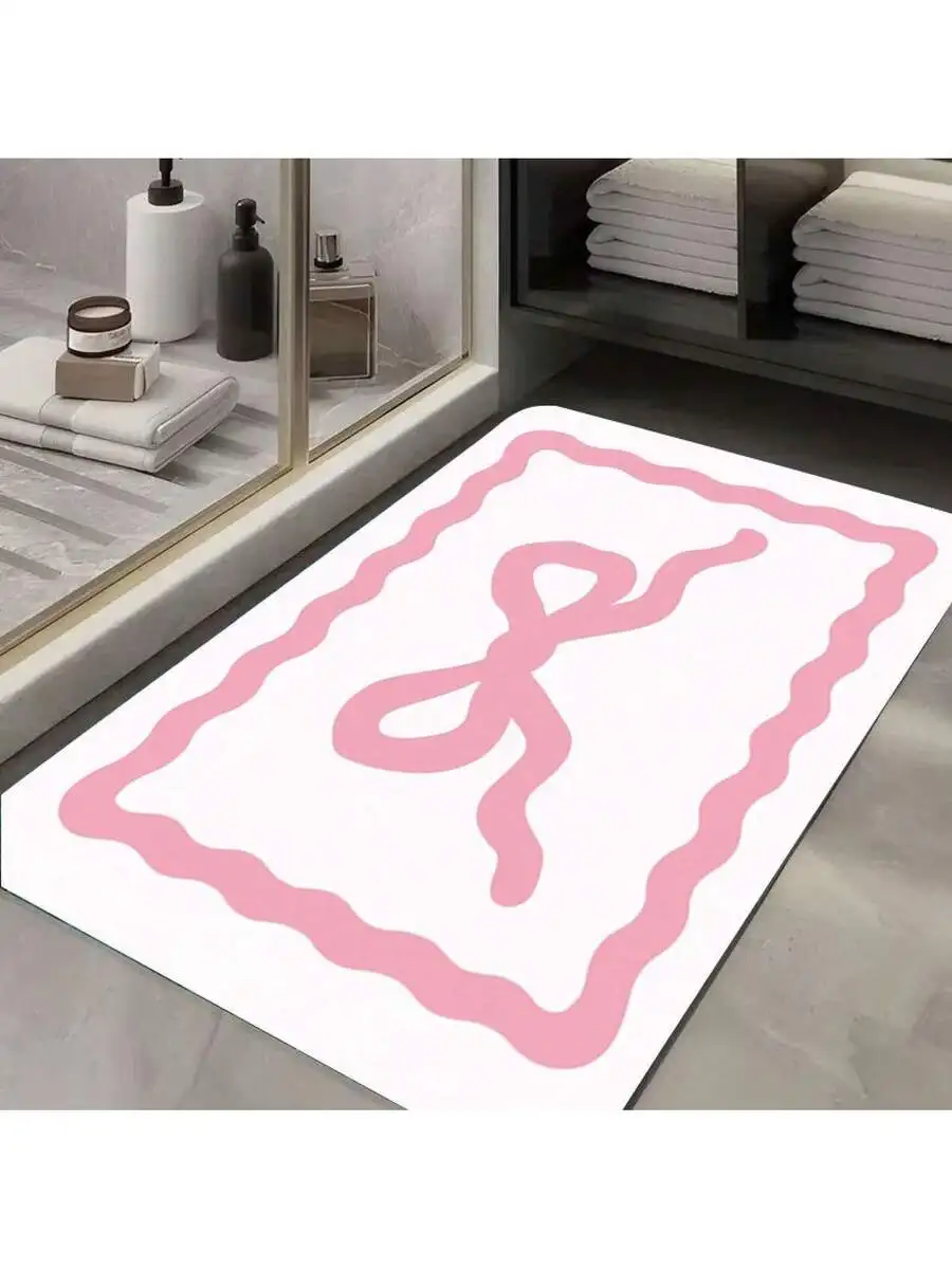 Pink Bow Rubber Floor Mat Anti Slip Absorbent Washable Door Mat For Bathroom Living Room Bedroom
Pink Bow Rubber Floor Mat Anti Slip Absorbent Washable Door Mat For Bathroom Living Room Bedroom