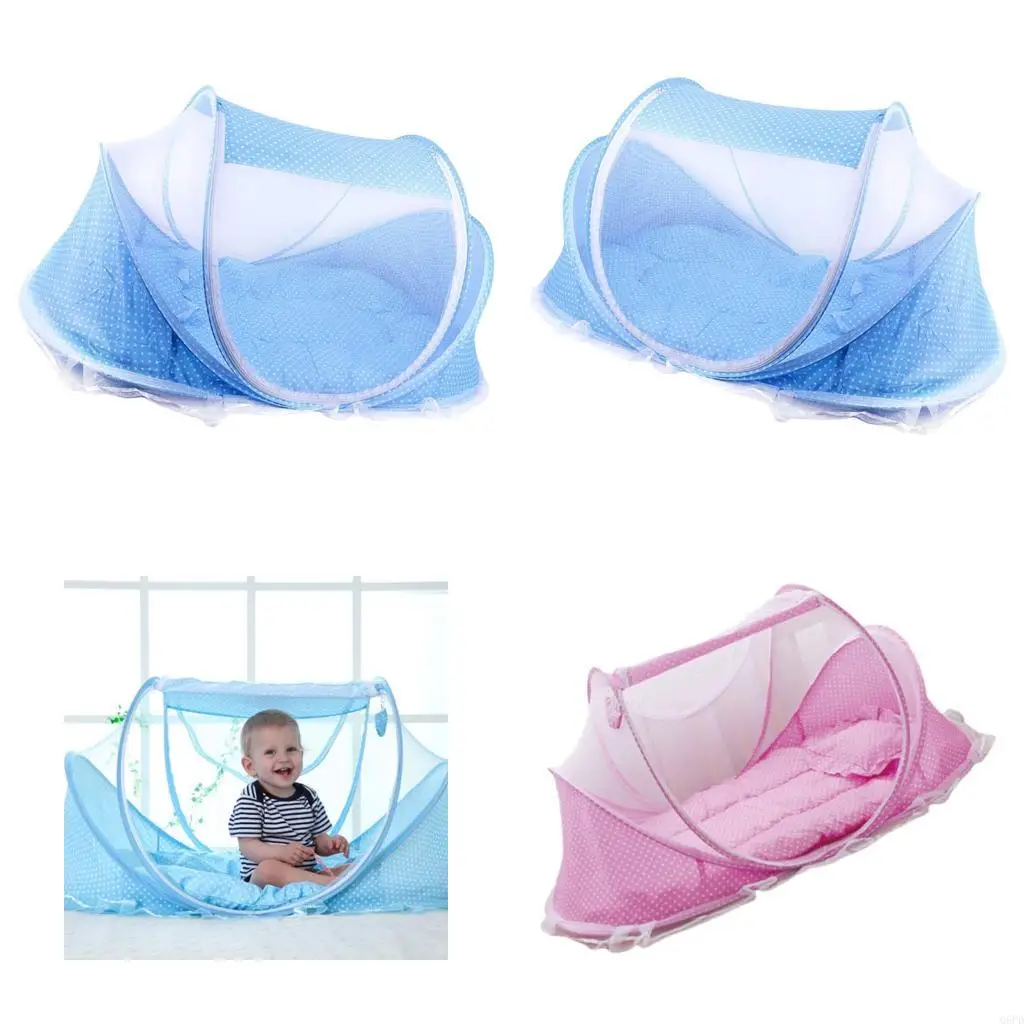 Compact Foldable Baby Netting Tent Breathable Design Travel Tent with Cotton Pillow and Soft Sleeping Pad & Music Pack
Compact Foldable Baby Netting Tent Breathable Design Travel Tent with Cotton Pillow and Soft Sleeping Pad & Music Pack