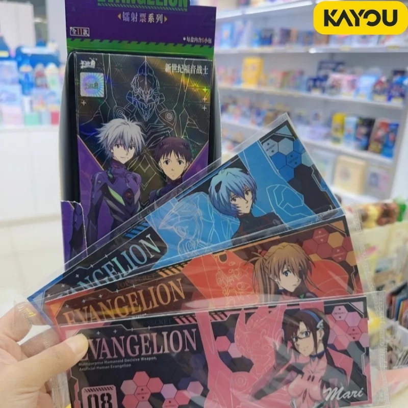 Neon Genesis Evangelion Cards KAYOU Genuine OVA Collection Card Limited Edition Laser Ticket Children Anime Peripheral Gift Toy
Neon Genesis Evangelion Cards KAYOU Genuine OVA Collection Card Limited Edition Laser Ticket Children Anime Peripheral Gift Toy