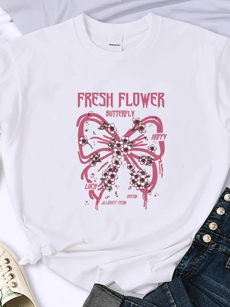 Luxury Brand Butterfly For Women's High-Quality Summer Print T-shirt 100% Cotton Casual Oversized Y2k Personality Sleeve O-neck
Luxury Brand Butterfly For Women's High-Quality Summer Print T-shirt 100% Cotton Casual Oversized Y2k Personality Sleeve O-neck