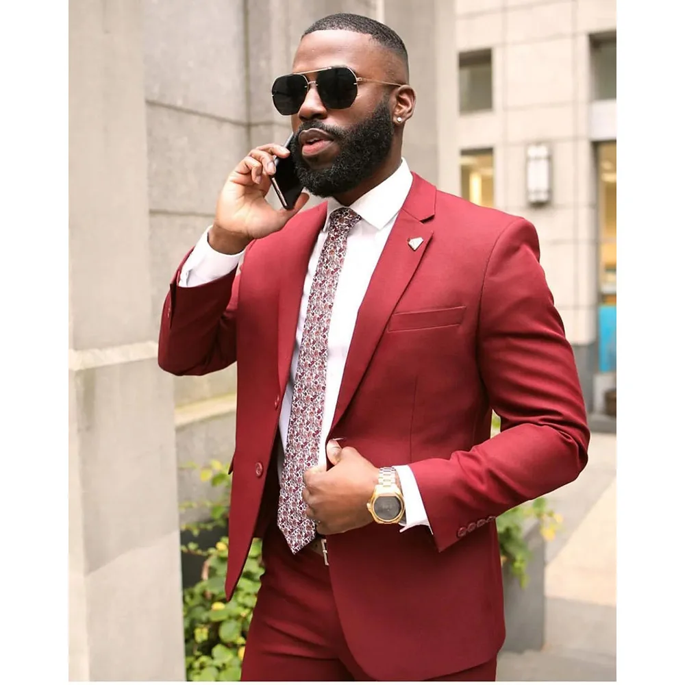 Red High Quality Men's Suits Blazer Notch Lapel Single Breasted Casual Outfits 2 Piece Jacket Pants Formal Blazer Set Prom Party
Red High Quality Men's Suits Blazer Notch Lapel Single Breasted Casual Outfits 2 Piece Jacket Pants Formal Blazer Set Prom Party