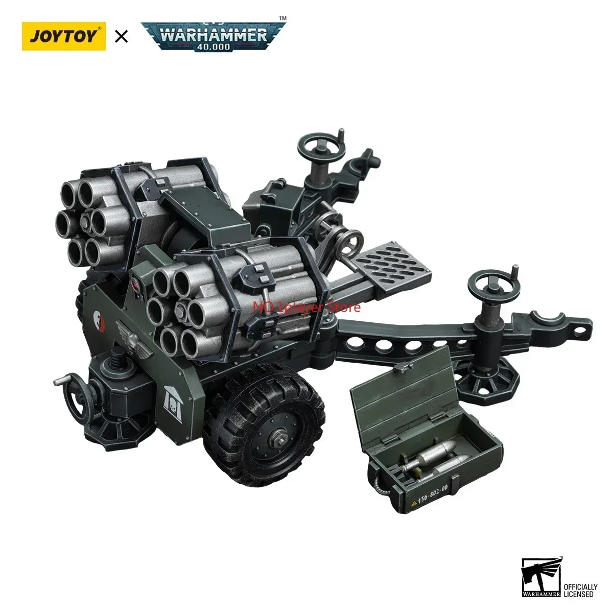 JOYTOY Warhammer 40k 1/18 Action Figures Anime Astra Militarum Ordnance Team with Malleus Rocket Launcher Soldier Model
JOYTOY Warhammer 40k 1/18 Action Figures Anime Astra Militarum Ordnance Team with Malleus Rocket Launcher Soldier Model