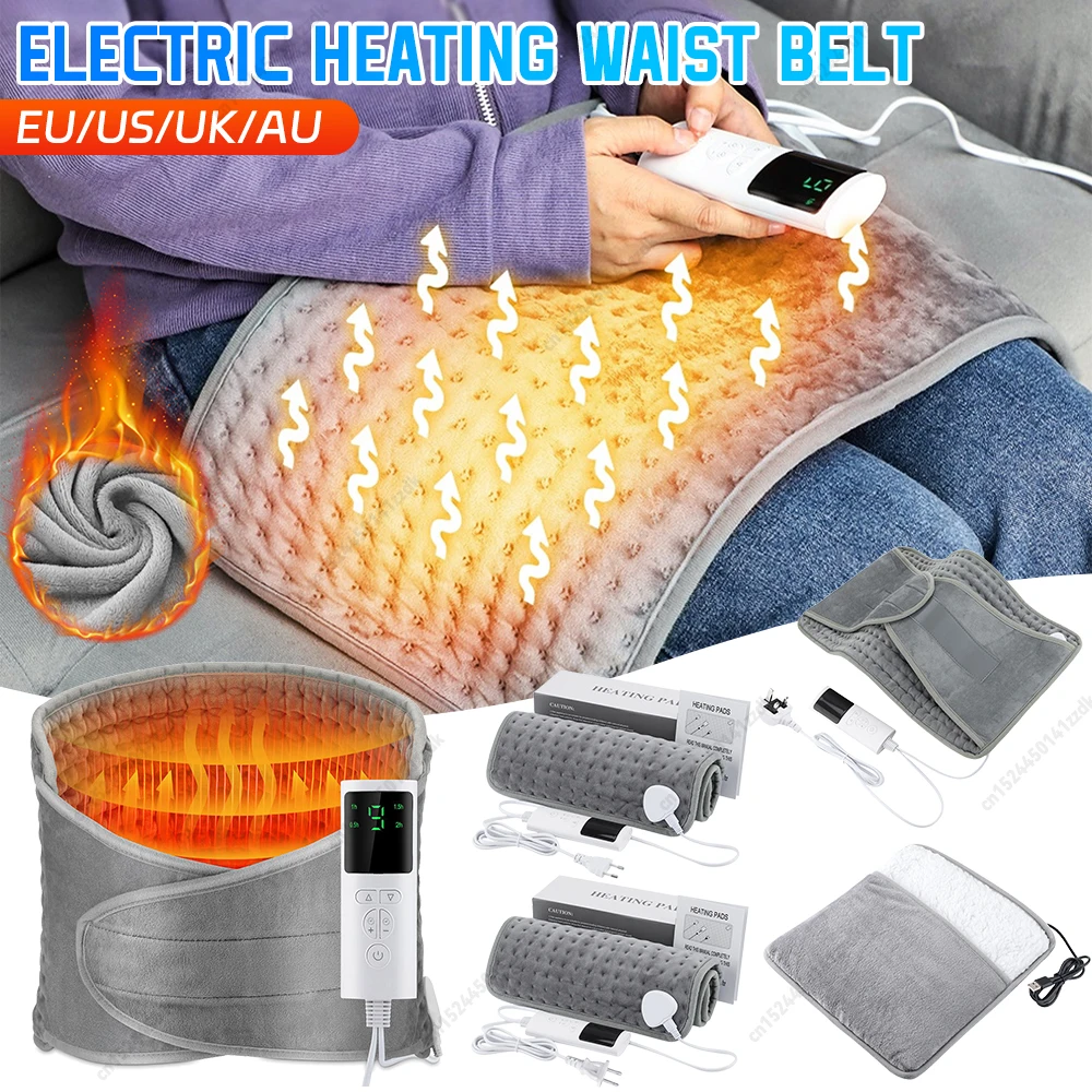Electric Heating Pad for Cramps Back Neck Spine Pain Relief with Auto-Off USB 5V Washable Foot Warmer Winter Blanket Christmas G
Electric Heating Pad for Cramps Back Neck Spine Pain Relief with Auto-Off USB 5V Washable Foot Warmer Winter Blanket Christmas G