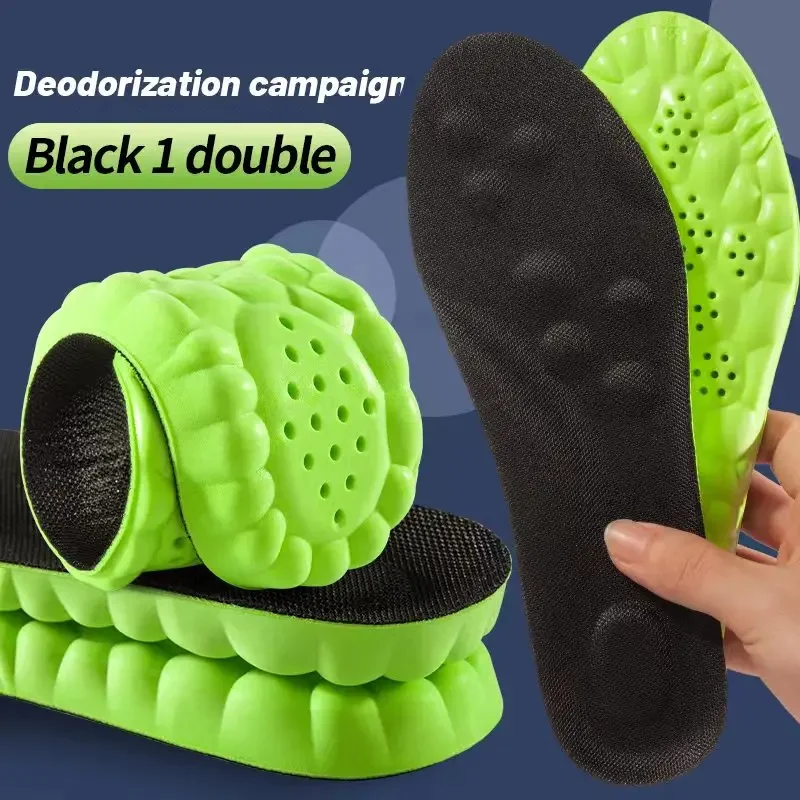 4D Sport Insole Super Soft Shoes Sole Pads for Feet Shock Absorption Baskets Shoe Sole Arch Support Orthopedic Inserts
4D Sport Insole Super Soft Shoes Sole Pads for Feet Shock Absorption Baskets Shoe Sole Arch Support Orthopedic Inserts