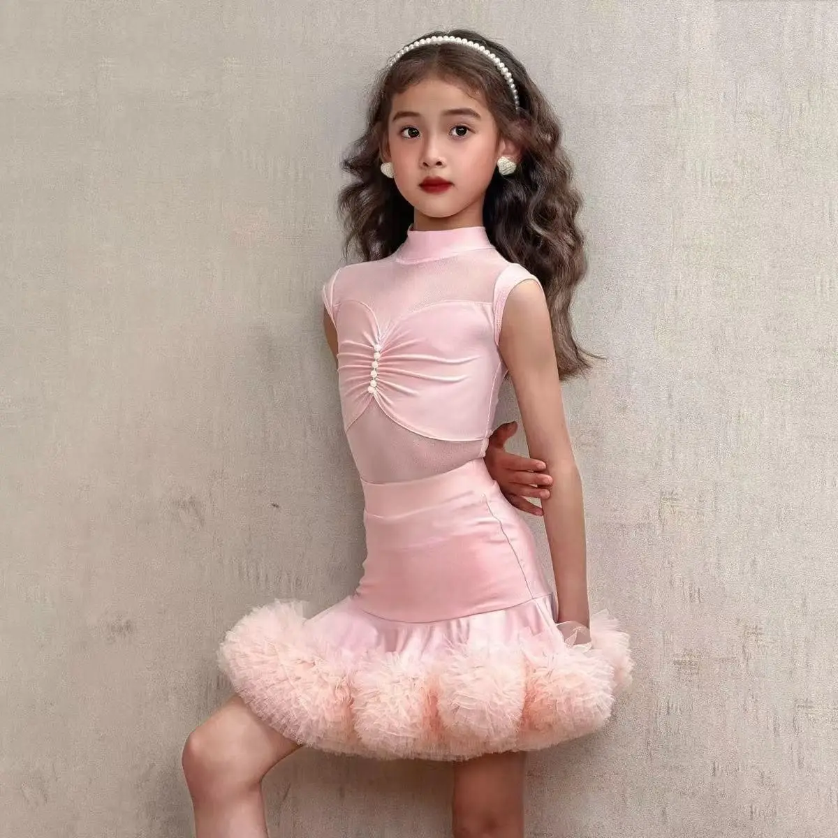 Children's Latin Dance Costumes Children's Latin Skirt Sequins Performing Competition Costume Girls Salsa Dancing PINK Dress
Children's Latin Dance Costumes Children's Latin Skirt Sequins Performing Competition Costume Girls Salsa Dancing PINK Dress