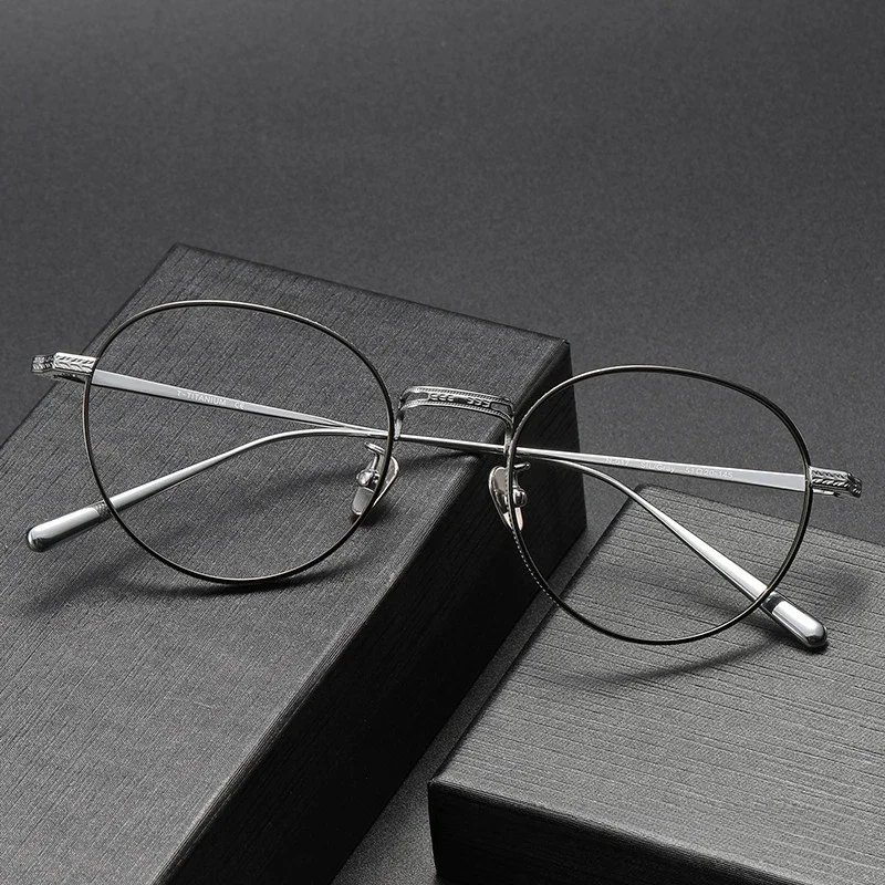 Brand Design Women Round Anti-blue Light Glasses Frame N-017 Japanese Handmade Men Myopia Titanium Retro Myopia Optical Eyewear
Brand Design Women Round Anti-blue Light Glasses Frame N-017 Japanese Handmade Men Myopia Titanium Retro Myopia Optical Eyewear