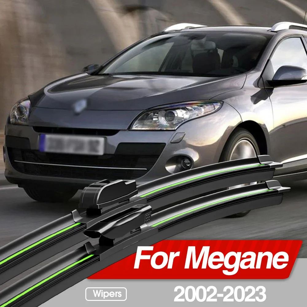 For Renault Megane 2 3 4 2002-2023 Front Windshield Wiper Blades 2x Windscreen Window Accessories 2003 2005 2008 2015 2016 2020
For Renault Megane 2 3 4 2002-2023 Front Windshield Wiper Blades 2x Windscreen Window Accessories 2003 2005 2008 2015 2016 2020