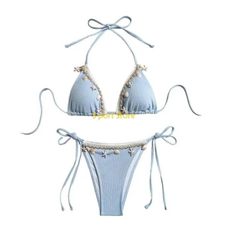 U2JB, 2 шт./компл., разделенный купальник, треугольный купальник, купальный костюм с открытой спиной и завязкой на шее, с спиной
U2JB, 2 шт./компл., разделенный купальник, треугольный купальник, купальный костюм с открытой спиной и завязкой на шее, с спиной