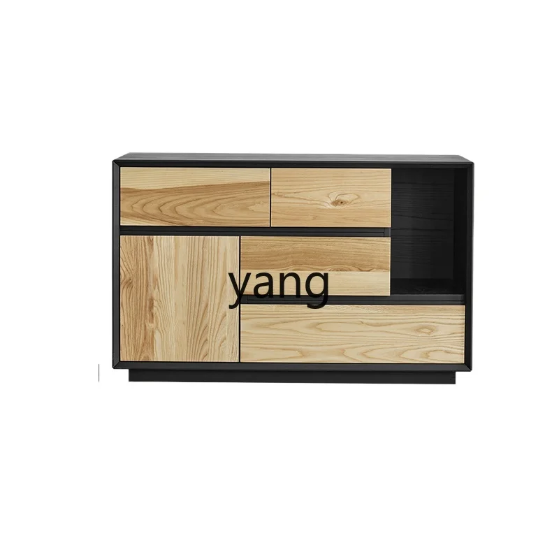 CX solid wood TV cabinet living room household small apartment sofa side cabinet
CX solid wood TV cabinet living room household small apartment sofa side cabinet