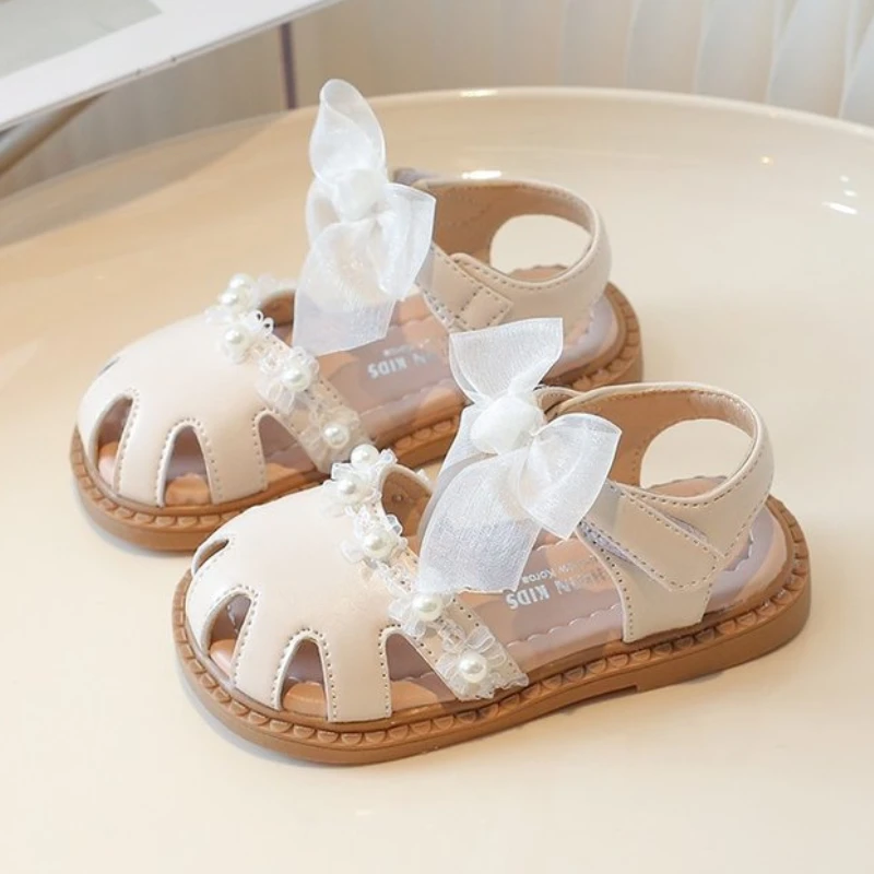 Children's Sandals 2025 Summer New Girls' Closed-toe Sandals Fashion Bow Soft Baby Beach Shoes 1-6 Years Old
Children's Sandals 2025 Summer New Girls' Closed-toe Sandals Fashion Bow Soft Baby Beach Shoes 1-6 Years Old