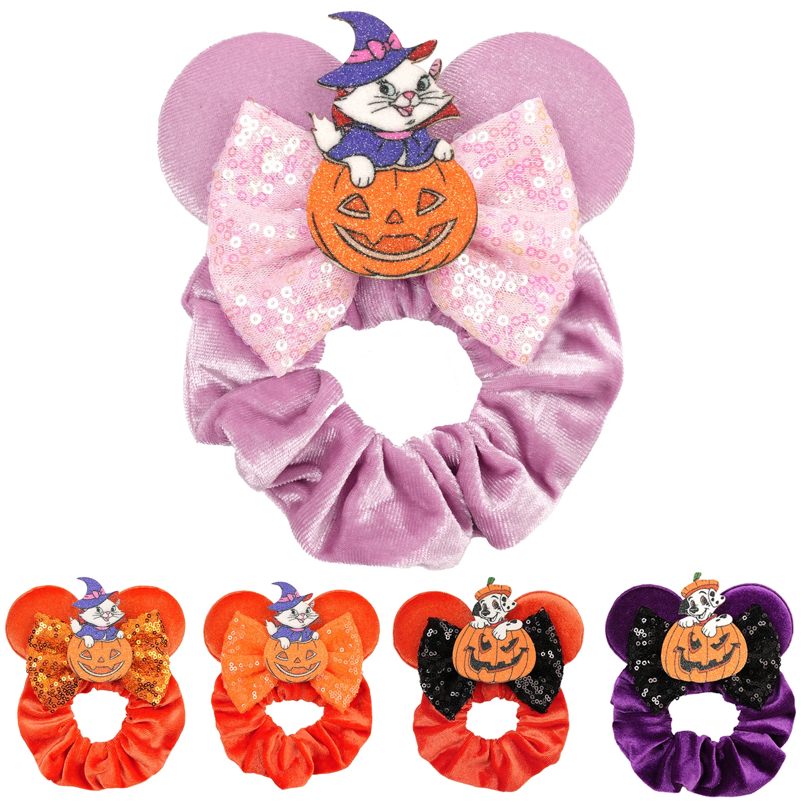 1pc Disney Halloween Headband Mickey Minnie Pumpkin Pattern Sequins Bow Halloween Party Wear Perfect Decorative Hair Accessories
1pc Disney Halloween Headband Mickey Minnie Pumpkin Pattern Sequins Bow Halloween Party Wear Perfect Decorative Hair Accessories