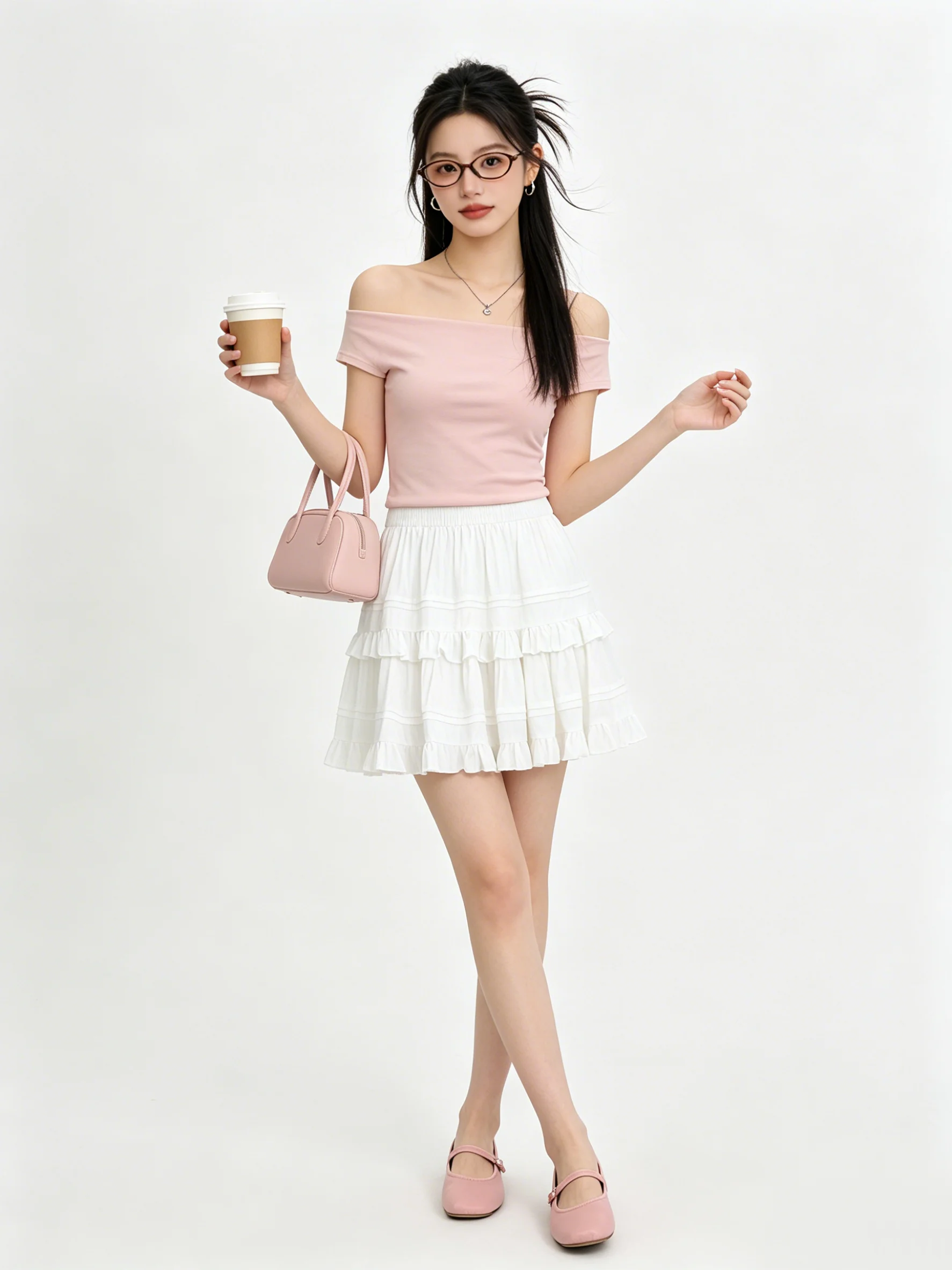 High Waist Pure Color Simple Korean Style Sweet Versatile Elastic Waist Half Skirt Spring Summer Anti-Aging Cake Skirt
High Waist Pure Color Simple Korean Style Sweet Versatile Elastic Waist Half Skirt Spring Summer Anti-Aging Cake Skirt