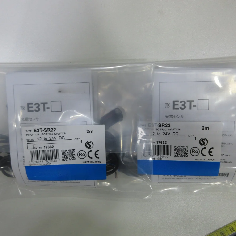 E3T-SR22 200MM NPN SENSOR RETROREFLECTIVE
E3T-SR22 200MM NPN SENSOR RETROREFLECTIVE