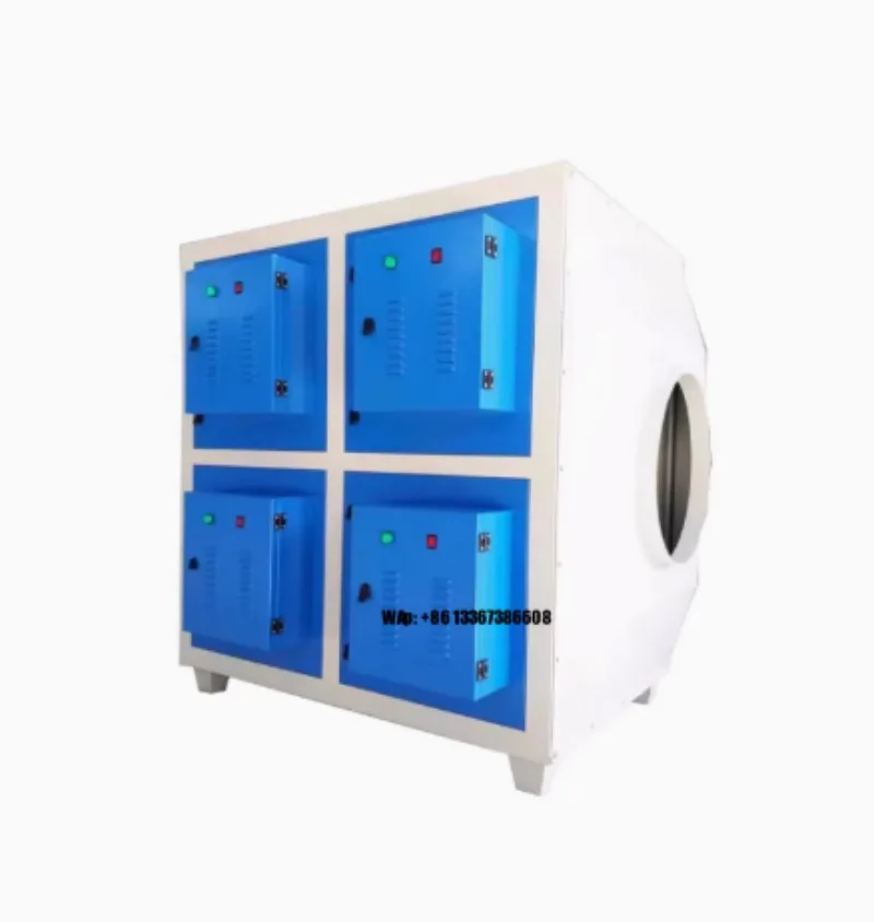 High Voltage Electrostatic Plasma Flue Gas Purifier, Purification and Environmental protection Oil Fume Processor
High Voltage Electrostatic Plasma Flue Gas Purifier, Purification and Environmental protection Oil Fume Processor