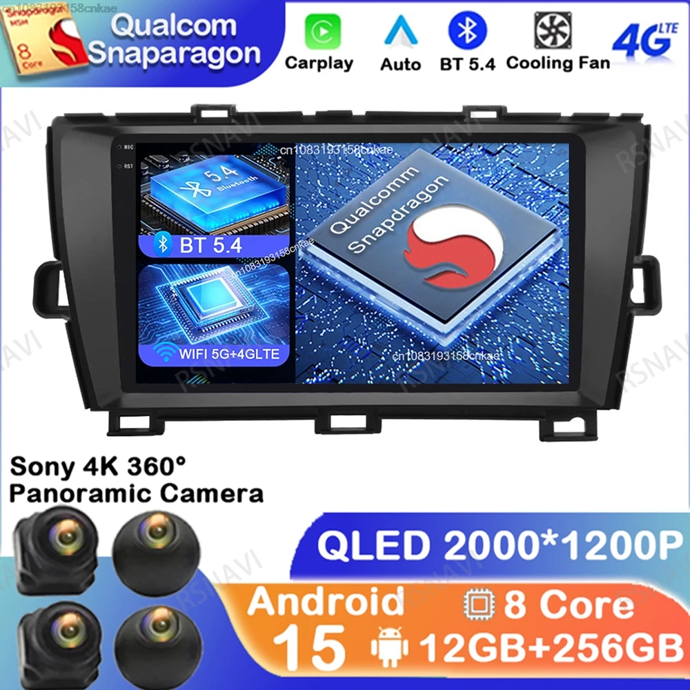 Android 15 For Toyota Prius XW30 2009 - 2015 DSP Stereo Multimedia DVD GPS Wireless Carplay Auto 4G LTE QLED Car Radio 5G WIFI
Android 15 For Toyota Prius XW30 2009 - 2015 DSP Stereo Multimedia DVD GPS Wireless Carplay Auto 4G LTE QLED Car Radio 5G WIFI