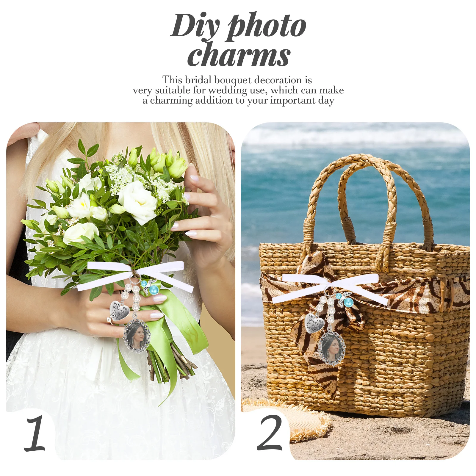 2 Pcs Picture Pendant Commemorative Locket Charms Memorial Photo Bowknot Bouquet Frame
2 Pcs Picture Pendant Commemorative Locket Charms Memorial Photo Bowknot Bouquet Frame