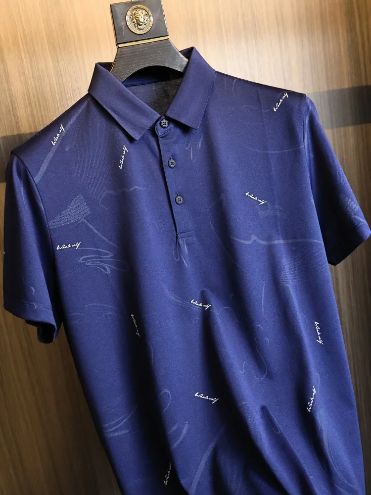Homesick Summer Men's Shirt Short Sleeve Letter Embroidery Cool Feeling Turn-down Collar Versatile Light Business Cotton...
Homesick Summer Men's Shirt Short Sleeve Letter Embroidery Cool Feeling Turn-down Collar Versatile Light Business Cotton...
