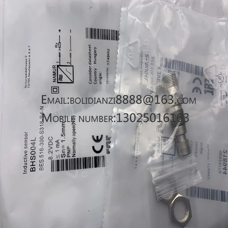 BHS004L BES 516-300-S318-S4-N BES 516-300-S135-S4-D BES 516-300-S135-E1-S4-D Brand new original proximity switch sensor
BHS004L BES 516-300-S318-S4-N BES 516-300-S135-S4-D BES 516-300-S135-E1-S4-D Brand new original proximity switch sensor