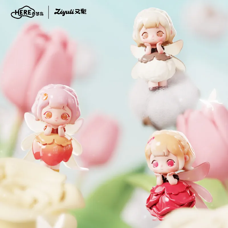 Ziyuli Tulip Elf Blind Box Fairy Girl Figure Transparent Wings Petal Skirt Doll Cute Model Desktop Ornament Girls Surprise Gift
Ziyuli Tulip Elf Blind Box Fairy Girl Figure Transparent Wings Petal Skirt Doll Cute Model Desktop Ornament Girls Surprise Gift