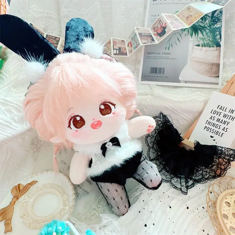 Doll Clothes For 10/20/40cm Idol Cotton Doll Outfit Accessories Bunny Girl Sexy Lace Dress Suit Clothes DIY Collection Gift
Doll Clothes For 10/20/40cm Idol Cotton Doll Outfit Accessories Bunny Girl Sexy Lace Dress Suit Clothes DIY Collection Gift