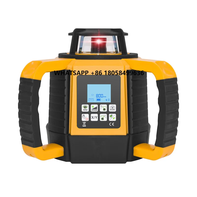 HRL08 LR Red Beam 360 Degree Dual Slope Rotary Lasr Level 4d Self-leveling Rotary Lasr 800m for Outdoor Instruction
HRL08 LR Red Beam 360 Degree Dual Slope Rotary Lasr Level 4d Self-leveling Rotary Lasr 800m for Outdoor Instruction