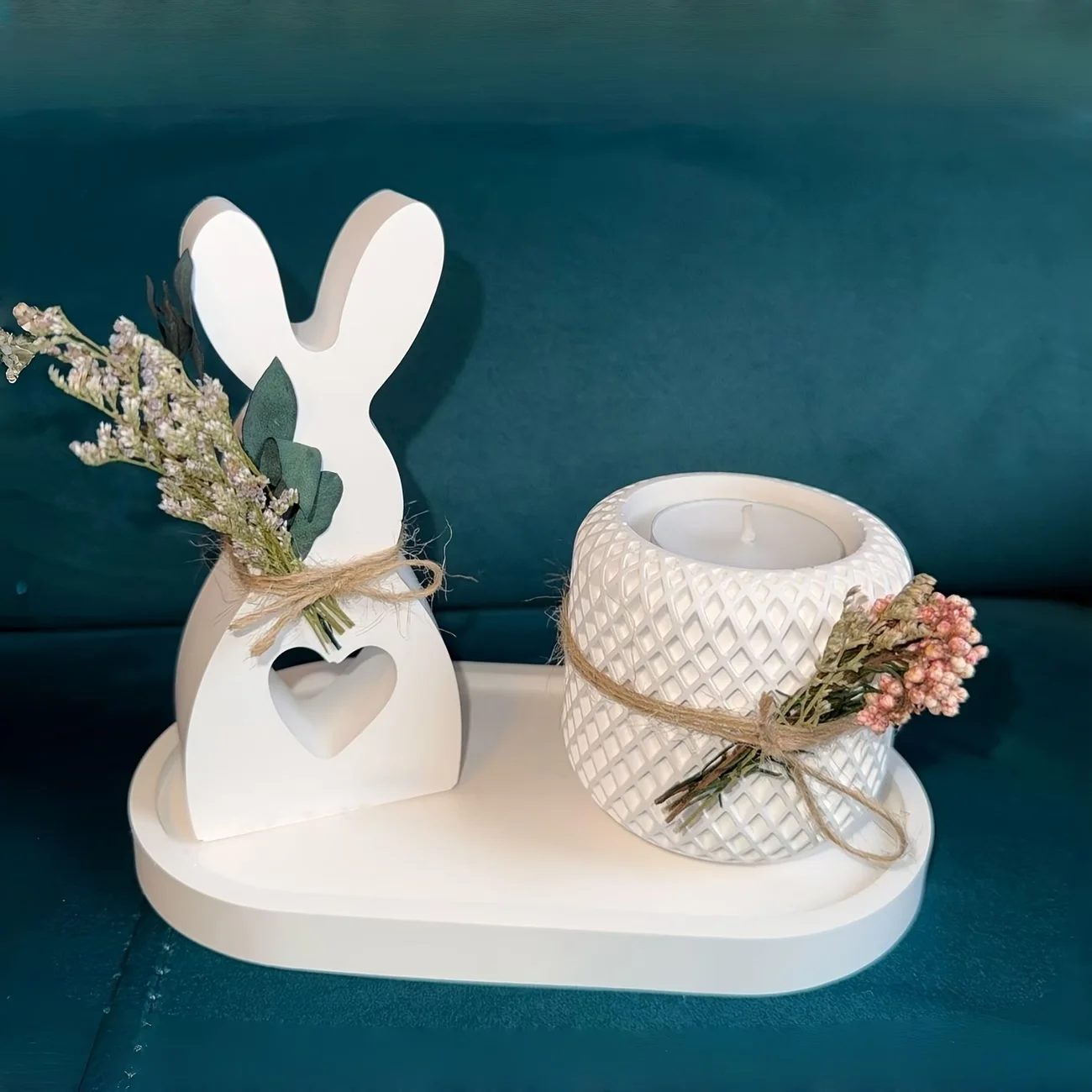 3pcs Large Heart Rabbit Mesh Round Candle Cup Oval Tray Silicone Mold Set | Heart Rabbit Ornaments,Easter & Party Decorations
3pcs Large Heart Rabbit Mesh Round Candle Cup Oval Tray Silicone Mold Set | Heart Rabbit Ornaments,Easter & Party Decorations