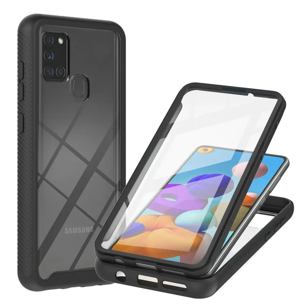 Ударопрочный чехол, передняя защита экрана для Samsung A21S, Кристальный чехол, жесткая Задняя панель для Samsung Galaxy A21S, A 21S, бампер, оболочка
Ударопрочный чехол, передняя защита экрана для Samsung A21S, Кристальный чехол, жесткая Задняя панель для Samsung Galaxy A21S, A 21S, бампер, оболочка