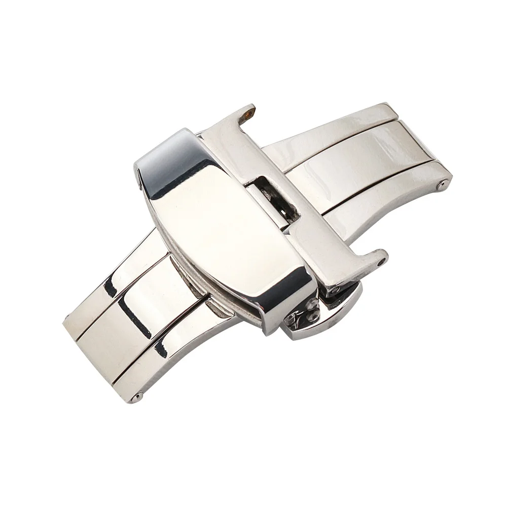 20Mm Stainless Steel Double Button Buckle for Watch Accessories Non-Automatic Strap Replacement Polished 304L Solid
20Mm Stainless Steel Double Button Buckle for Watch Accessories Non-Automatic Strap Replacement Polished 304L Solid