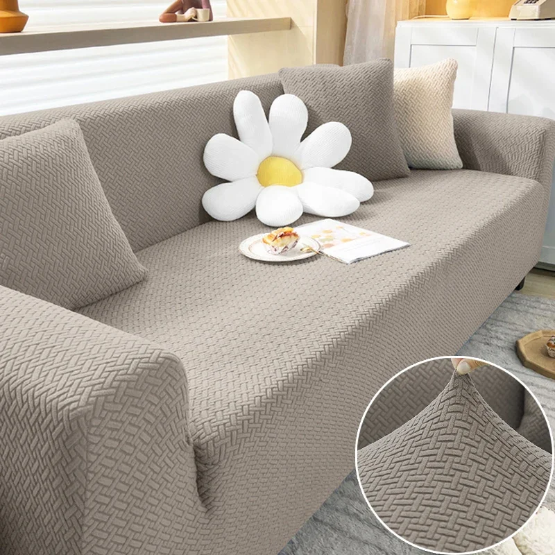 Thick Sofa Cover for Living Room Elastic Jacquard 1/2/3/4 Seater Sofa Cover L-shaped Corner Sofa Cover
Thick Sofa Cover for Living Room Elastic Jacquard 1/2/3/4 Seater Sofa Cover L-shaped Corner Sofa Cover
