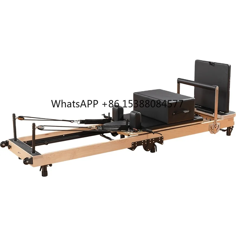 Oak folding Pilates reformer for easy storage Home yoga equipment Pilates equipment Core bed supports customization
Oak folding Pilates reformer for easy storage Home yoga equipment Pilates equipment Core bed supports customization
