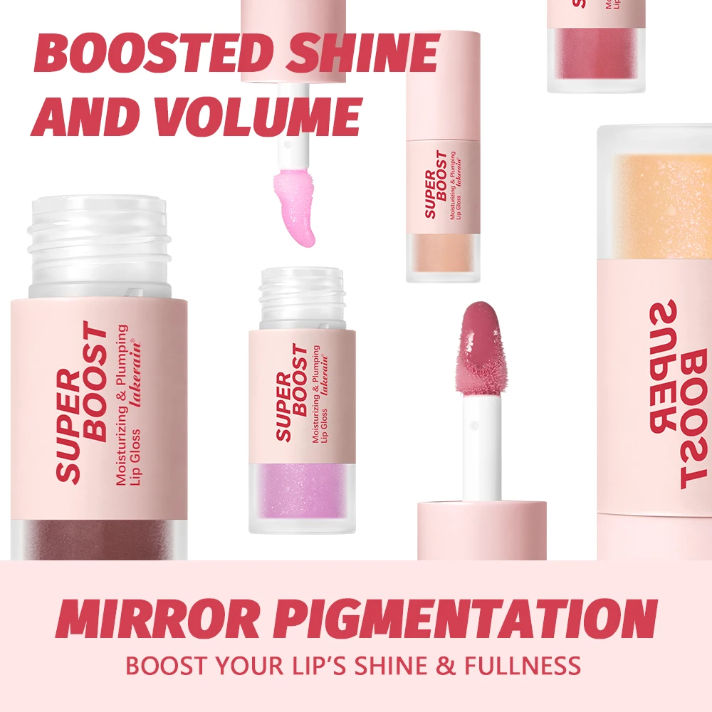 Super Boost Moisturizing & Plumping Lip Gloss Long Lasting Hydration Shine Shimmer Finish Fresh Sensation Non-Sticky Lip Gloss
Super Boost Moisturizing & Plumping Lip Gloss Long Lasting Hydration Shine Shimmer Finish Fresh Sensation Non-Sticky Lip Gloss