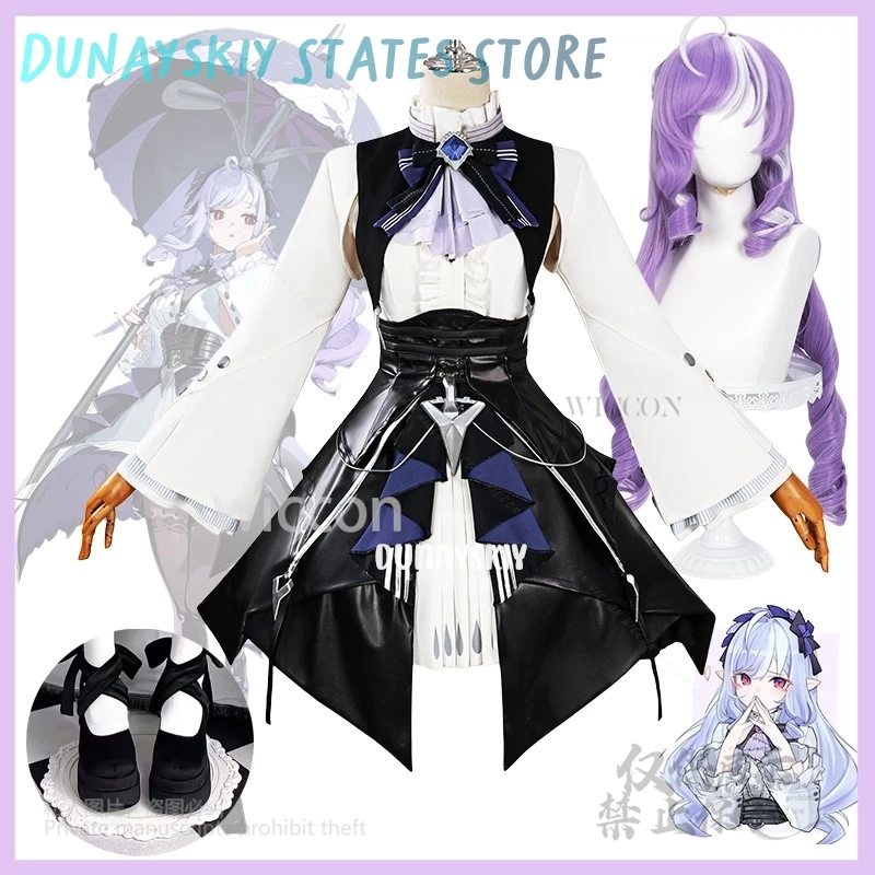 Anime Game Zenless Zone Zero Cosplay Vivian Costume Suit Shoes Full Set Purple Wig Girls Woman Halloween Costume Cos 코스프레
Anime Game Zenless Zone Zero Cosplay Vivian Costume Suit Shoes Full Set Purple Wig Girls Woman Halloween Costume Cos 코스프레