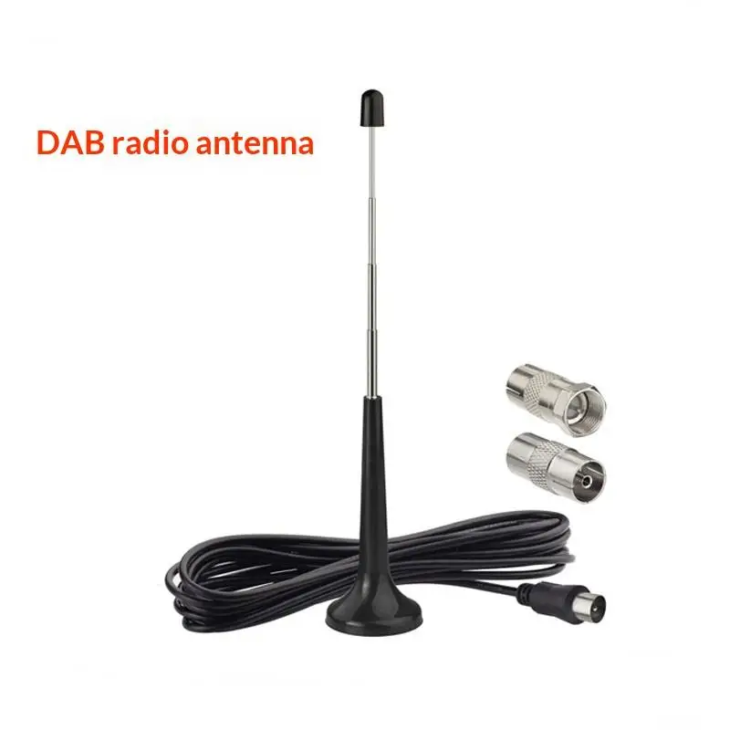 Telescopic FM DAB Antenna Set High Gain Indoor Radio Aerial for Better Sound at Home Stereo Receiver
Telescopic FM DAB Antenna Set High Gain Indoor Radio Aerial for Better Sound at Home Stereo Receiver