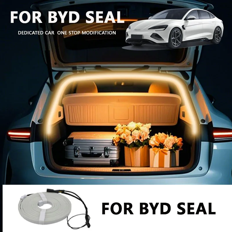 FOR BYD SEAL Rear Trunk LED Light Bar Strips Trunk Interior Decorative Lamp Strip Luggage Atmosphere Light
FOR BYD SEAL Rear Trunk LED Light Bar Strips Trunk Interior Decorative Lamp Strip Luggage Atmosphere Light