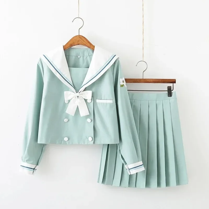 Coslan Student JK Uniforms Japanese School Uniform Japan Korea Sailor Suit Cosplay Costumes Anime Suit Pleated Skirt Girl Female
Coslan Student JK Uniforms Japanese School Uniform Japan Korea Sailor Suit Cosplay Costumes Anime Suit Pleated Skirt Girl Female