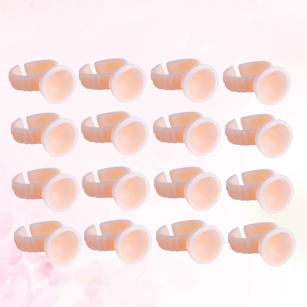 100Pcs Silicone Pigment Ring Cups Disposable Clear Ink Holder for Eyebrow Tattooing Eyelash Extension Professional Makeup
100Pcs Silicone Pigment Ring Cups Disposable Clear Ink Holder for Eyebrow Tattooing Eyelash Extension Professional Makeup