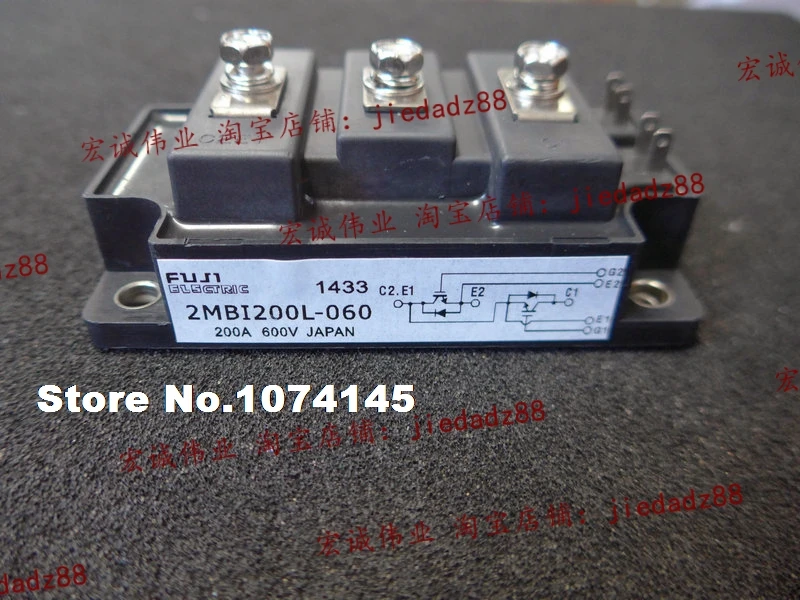 2MBI200L-060 IGBT power module
2MBI200L-060 IGBT power module
