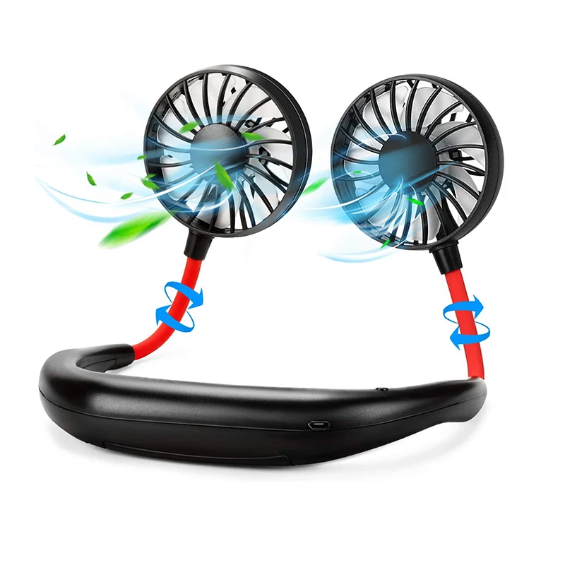 New Wearable USB Charging Air Cooling Portable Neck Fan-Plastic Material Silent Operation for Outdoor Household & Car Use
New Wearable USB Charging Air Cooling Portable Neck Fan-Plastic Material Silent Operation for Outdoor Household & Car Use