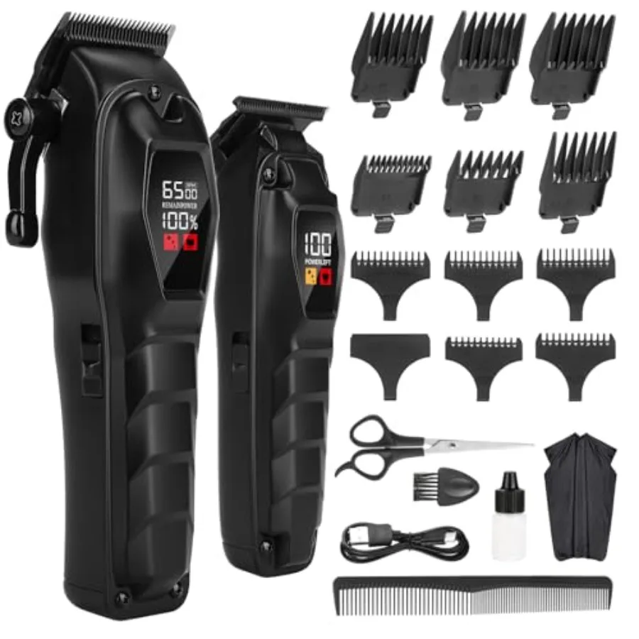 Hair Clippers for Men Professional Hair Trimmer Powerful Beard Trimmer Hair Cutting Grooming Tool
Hair Clippers for Men Professional Hair Trimmer Powerful Beard Trimmer Hair Cutting Grooming Tool