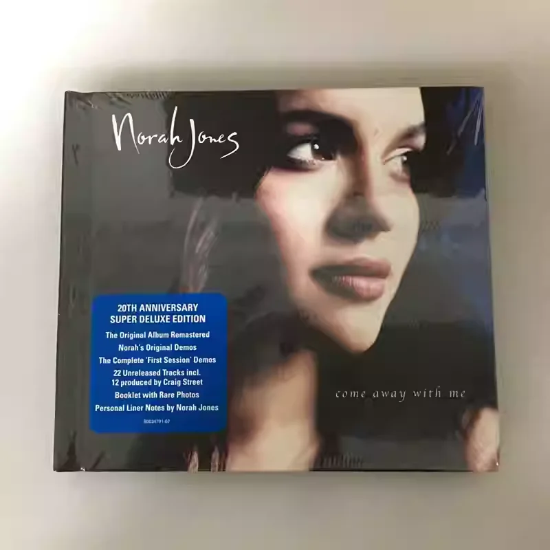 CD Classic Jazz Pop Album Norah Jones Music CD Come Away With Me Music Record 3CD Cosplay Walkman Car Soundtracks Box Gifts
CD Classic Jazz Pop Album Norah Jones Music CD Come Away With Me Music Record 3CD Cosplay Walkman Car Soundtracks Box Gifts