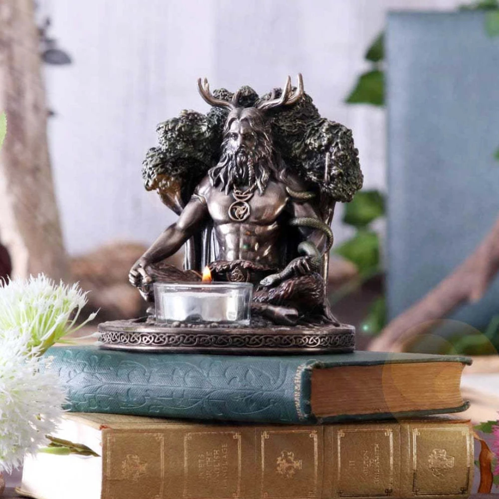 Norse Mythology Celtic Mythology Senunos Statues Creative Vintage Candle Holder Ornaments European Candlestick Storage Figurines
Norse Mythology Celtic Mythology Senunos Statues Creative Vintage Candle Holder Ornaments European Candlestick Storage Figurines