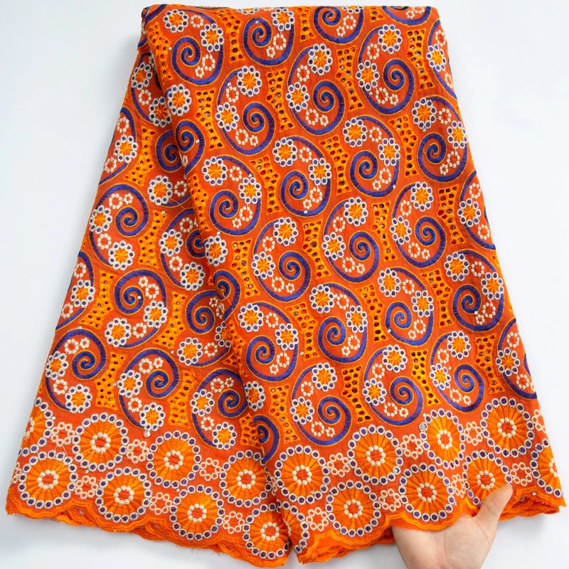 African Lace Fabric 2023 High Quality Embroidery Nigerian Cotton Lace Fabric For Women Evening Party Dresses F3414
African Lace Fabric 2023 High Quality Embroidery Nigerian Cotton Lace Fabric For Women Evening Party Dresses F3414