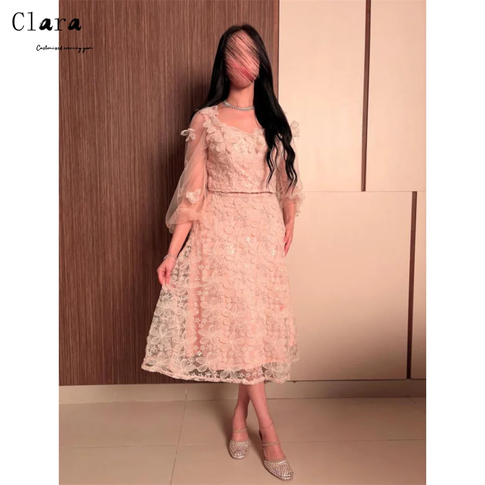 Clara Custom Pink Flowers Sweetheart A Line Luxury Dresses for Prom Dress 2026 Women's Ball Gown Dresses D/party Evening Elegant
Clara Custom Pink Flowers Sweetheart A Line Luxury Dresses for Prom Dress 2026 Women's Ball Gown Dresses D/party Evening Elegant