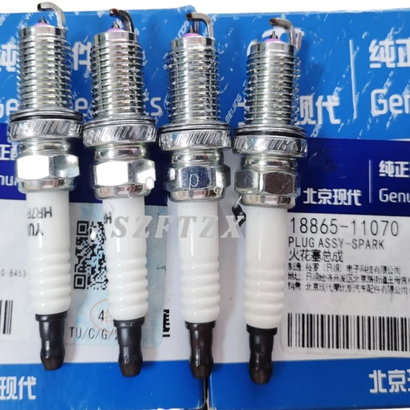 Genuine New 1886511070 27410-37100 Spark Plug 4Pcs For HYUNDAI SANTA FE TIBURON KIA SEDONA
Genuine New 1886511070 27410-37100 Spark Plug 4Pcs For HYUNDAI SANTA FE TIBURON KIA SEDONA