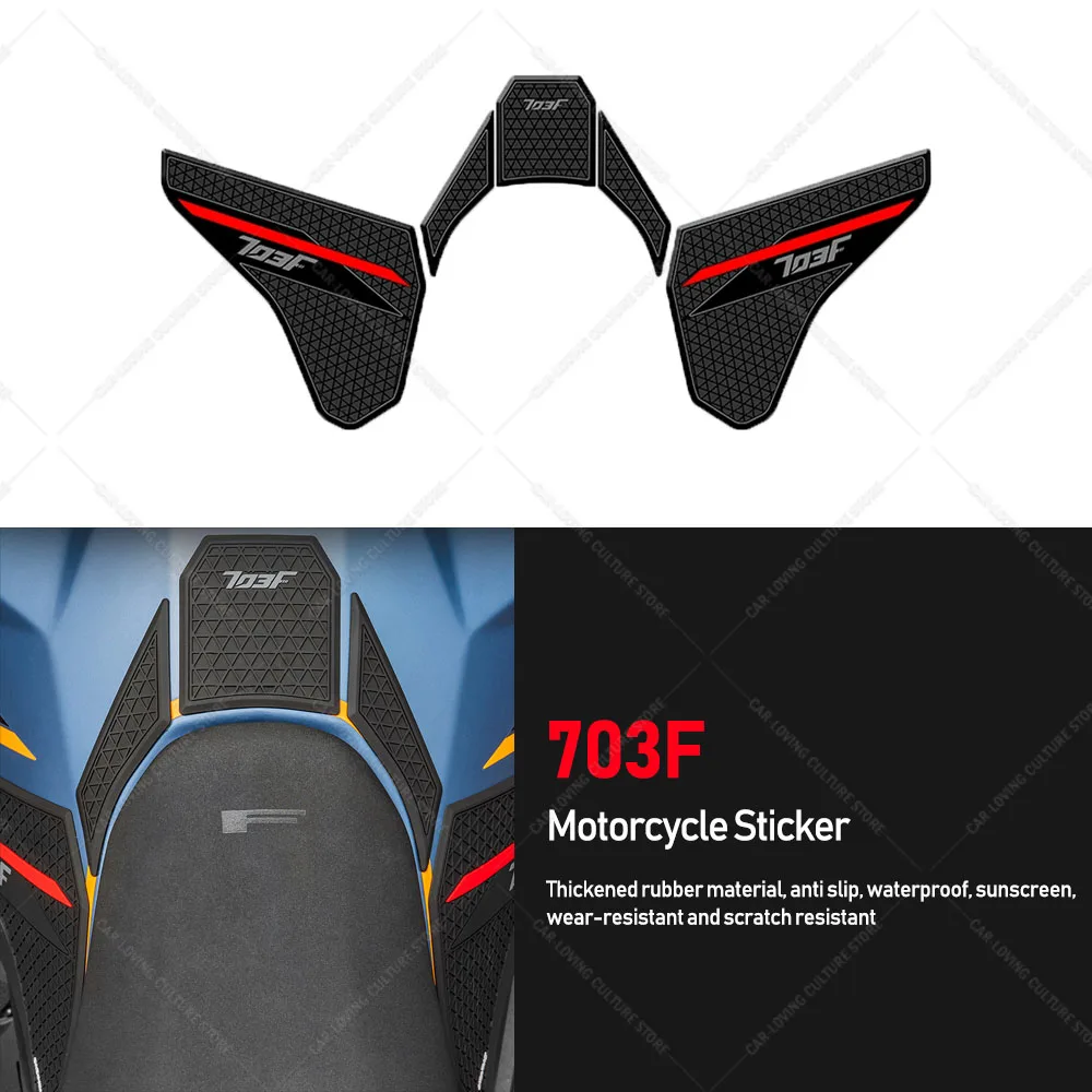 NEW For 703F 703F Motorcycle Accessories Rubber Tank Pad Stickers Kits Protection Thicken Stickers Body Anti Slip Protection
NEW For 703F 703F Motorcycle Accessories Rubber Tank Pad Stickers Kits Protection Thicken Stickers Body Anti Slip Protection
